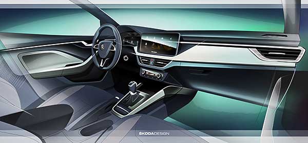 Škoda SCALA új beltéri koncepcióval