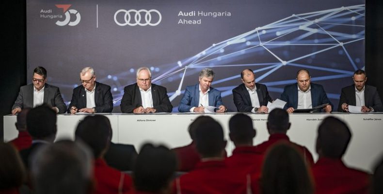 Az Audi Hungaria saját leányvállalatot hozott létre